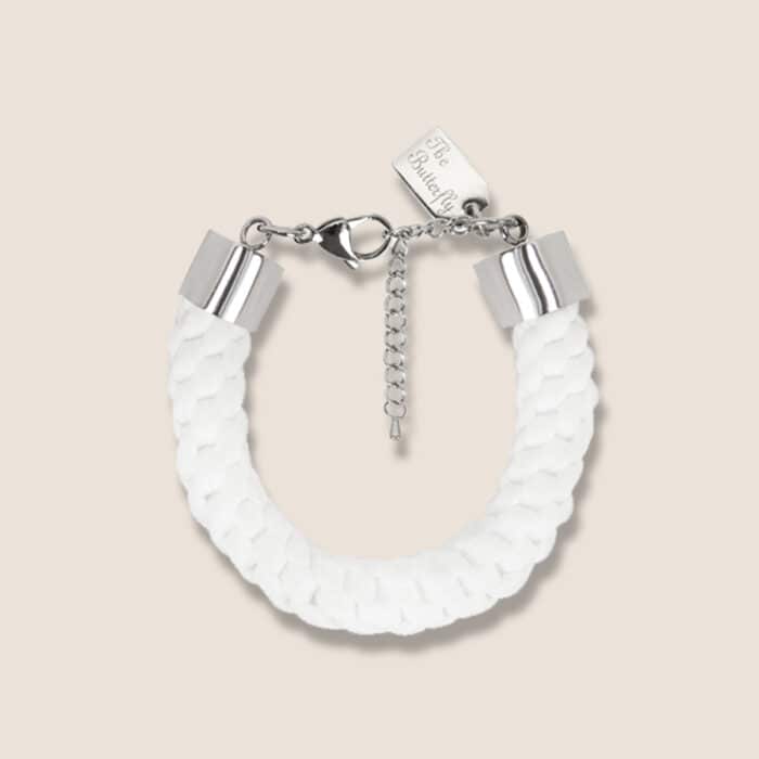 handmade bracelet white